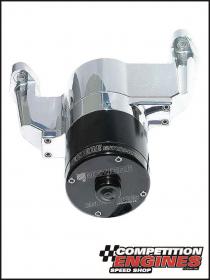 Meziere WP101UHD, 100 Series Electric Water Pump, Chev SB, 42 GPM, Heavy Duty Motor, Polished Finish